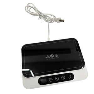 Electric Coffee Mug Warmer Model A311 50W Black/White Hot Plate Tested Working